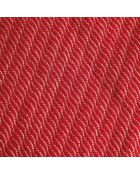 Plaid Tissé 100% Laine Evian vermillon