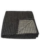Plaid Tissé 100% Laine Evian cendre