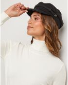 Pull col roulé Justine ecru