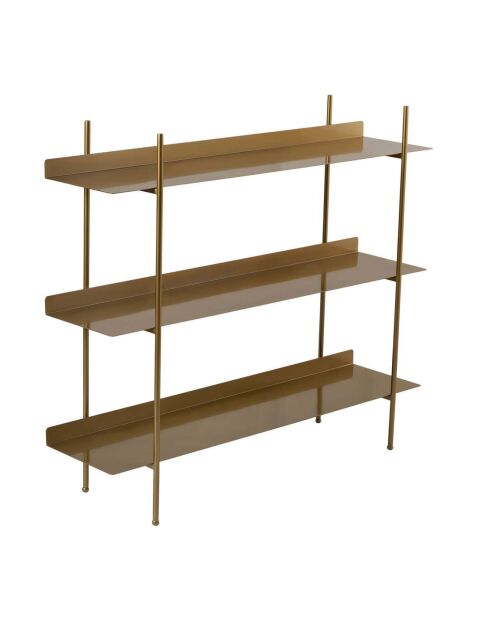 Etagère à poser Shb-015 dorée - 120x34x105 cm