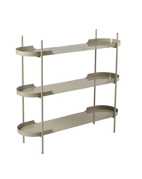 Etagère à poser Shb-016-B taupe - 120x34x105 cm