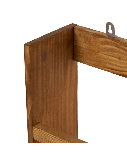 Etagère murale Cm-067 bois - 73x14x90 cm