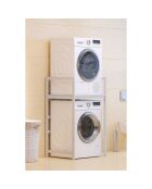 C7 Waschmaschinenschrank, 70 x 116 x 60 cm, Weiß