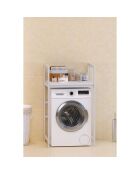 C7 Waschmaschinenschrank, 70 x 116 x 60 cm, Weiß