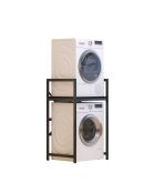 Mueble lavadora C7 negro - 70x116x60 cm