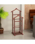 Valet de chambre Beta Double walnut - 33.5x120x46 cm