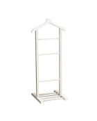Valet de chambre Beta Single blanc - 33.5x120x46 cm