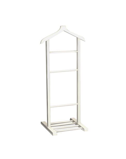 Valet de chambre Beta Single blanc - 33.5x120x46 cm