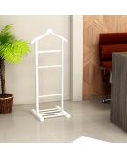 Valet de chambre Beta Single blanc - 33.5x120x46 cm