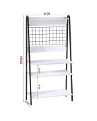 Meuble cuisine Benco noir/blanc - 84x170x40 cm