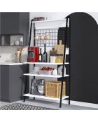 Meuble cuisine Benco noir/blanc - 84x170x40 cm