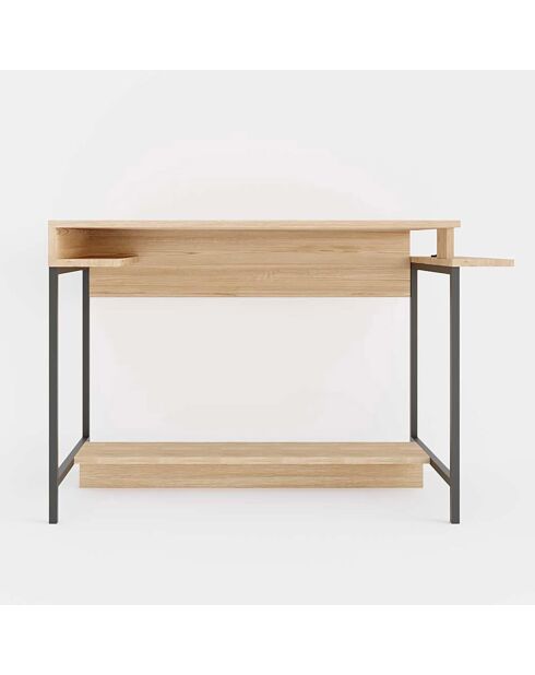 Bureau Balista saphir/noir - 113x74x57 cm