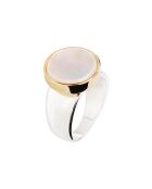 Bague en Argent & Nacre argenté/doré