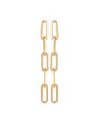 Boucles d'oreilles en Acier dorées