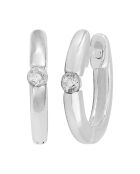 Boucles d'oreilles en Argent & Oxydes de zirconium