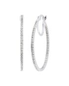 Boucles d'oreilles en Argent & Oxydes de zirconium