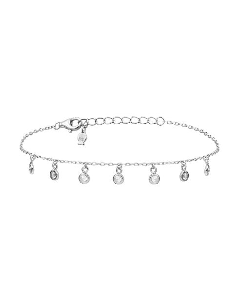 Armband aus Silber und Zirkonoxid