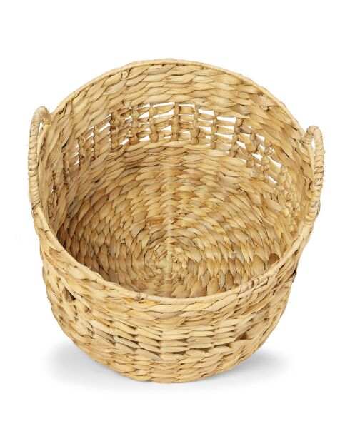 3 Paniers Jacynthe D´Eau naturel