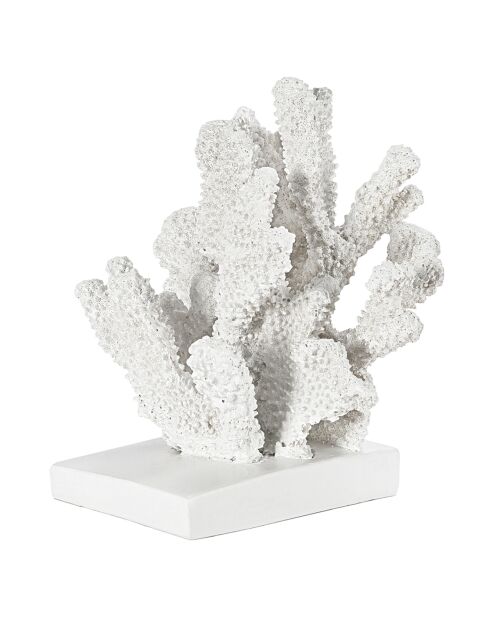 2 Serre-Livres Corail blancs - 25x20x18 cm