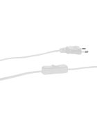 Lampe Parapluie Métal blanche - Ø20x39 cm