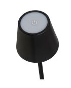Lampe Led Sans Fil noire - Ø 10.5x36.5 cm