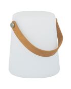 Lampe Led Sans Fil Controle à Distance blanche - 14x14 x16 cm