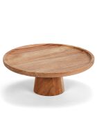 Support Gateau en Acacia marron - Ø25x9.5 cm