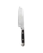 2 Couteaux Santoku argenté/noir