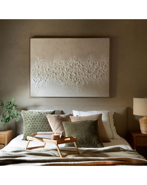 Lampe Palma Rotin Lin naturel - Ø 39x51 cm