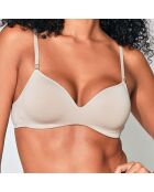 Soutien-gorge sans armature sépia
