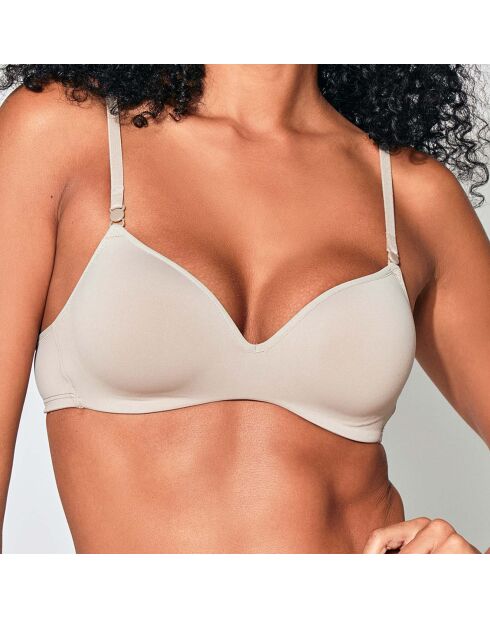 Soutien-gorge sans armature sépia