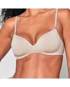 Soutien-gorge sans armature sépia