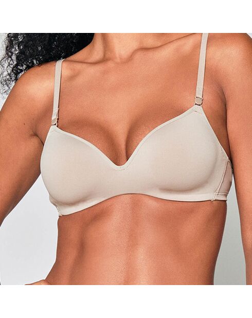 Soutien-gorge sans armature sépia