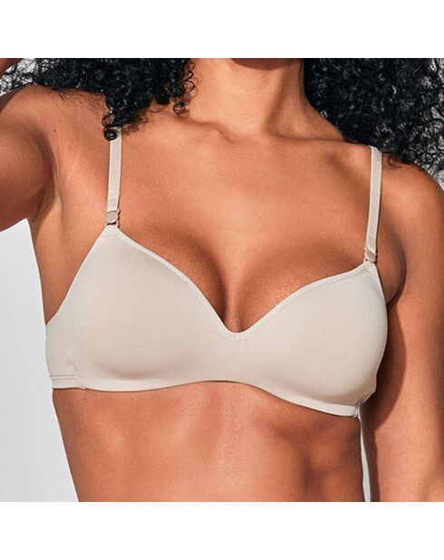 Soutien-gorge sans armature sépia