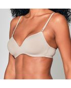 Soutien-gorge sans armature sépia