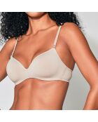 Soutien-gorge sans armature sépia