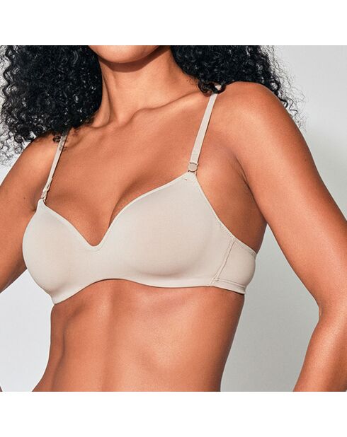 Soutien-gorge sans armature sépia