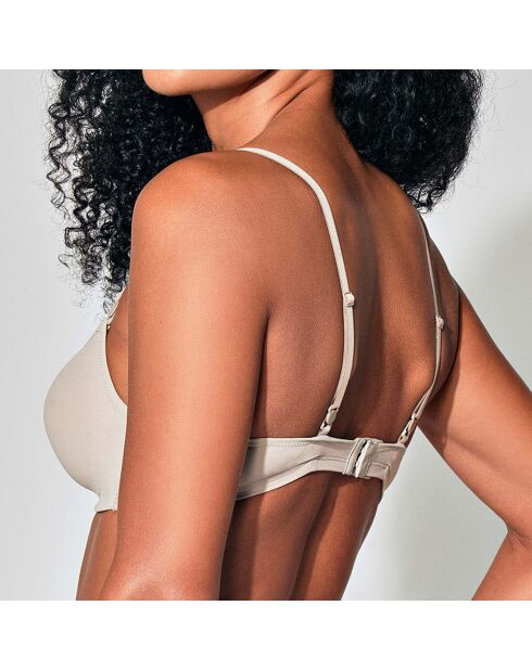 Soutien-gorge sans armature sépia