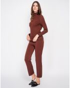 Ensemble Pantalon & Pull en Cachemire mélangé Tess cafe