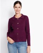 Veste Marta bordeaux