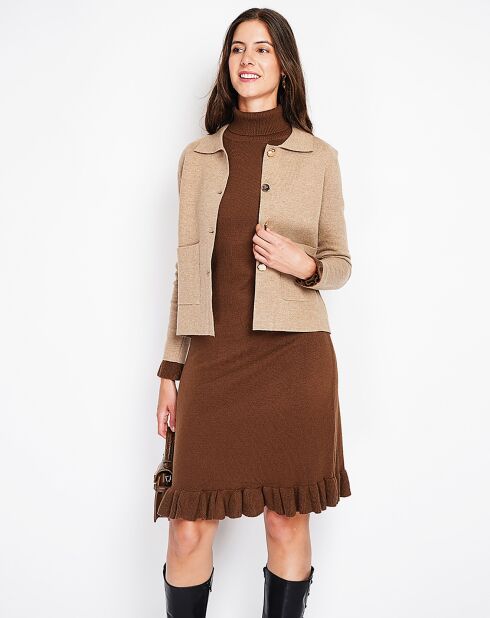 Veste Marta camel