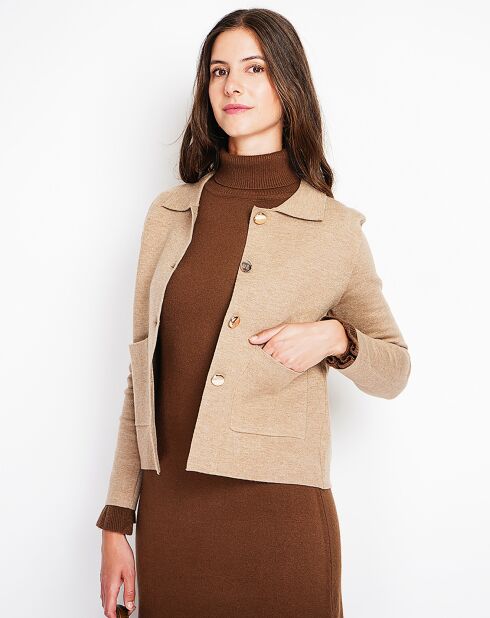 Veste Marta camel