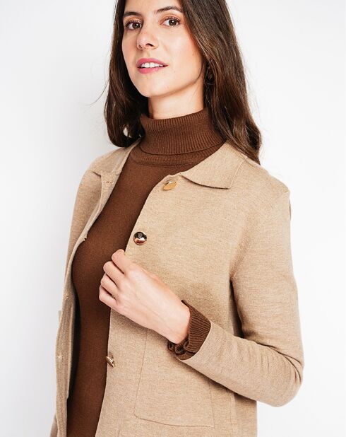 Veste Marta camel