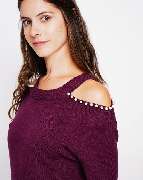 Robe Pauline bordeaux