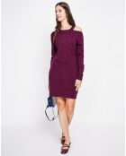 Robe Pauline bordeaux