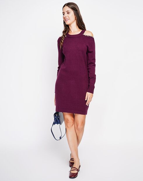 Robe Pauline bordeaux