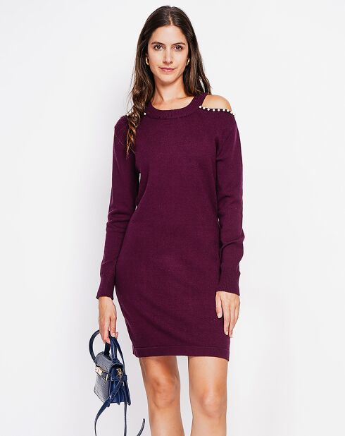 Robe Pauline bordeaux