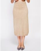 Jupe Louise nougat