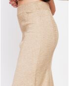 Jupe Louise nougat