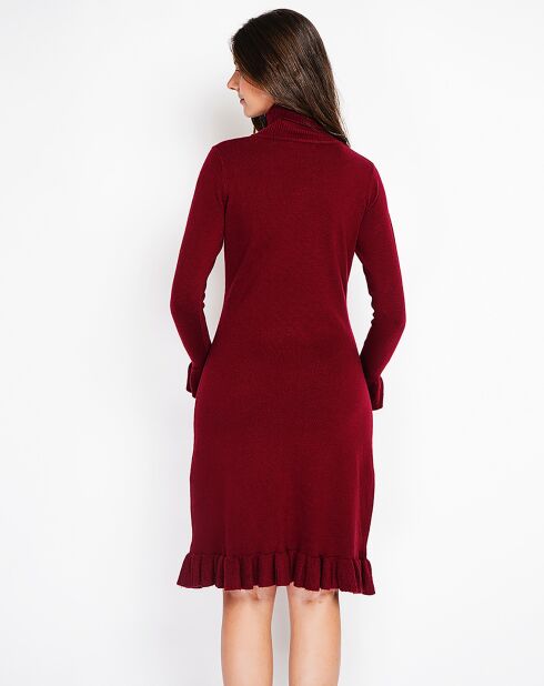 Robe Perrine bordeaux